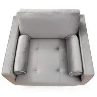 Fotoliu Trendy Roma Brown Gray photo 6