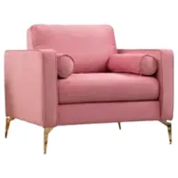 Fotoliu Trendy Roma Gold Pink photo 2