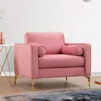 Fotoliu Trendy Roma Gold Pink photo 4