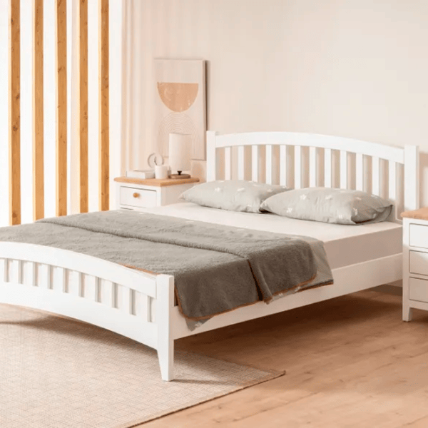 Кровать Trendy Lrya 120 x 200 см / МДФ / Белый photo 3