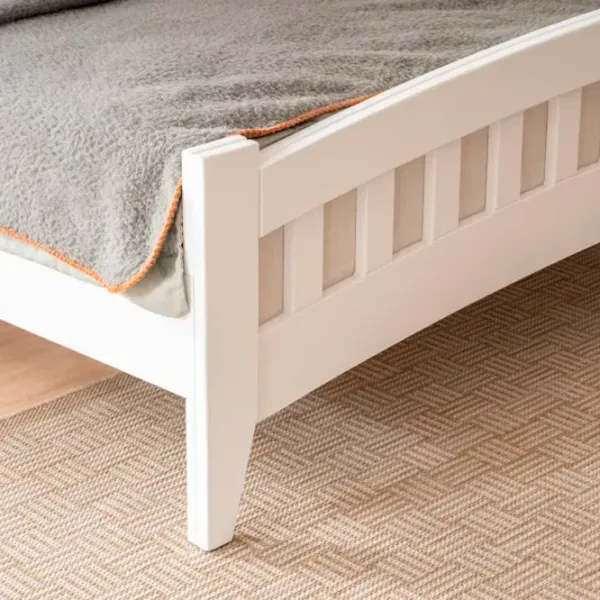 Кровать Trendy Lrya 160 x 200 см / МДФ / Белый photo 4