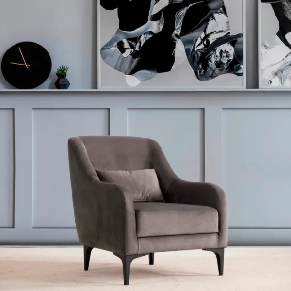 Fotoliu Trendy Astana Black Antracit photo 3