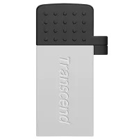 Transcend Jet Flash 380 64 ГБ Серебряный