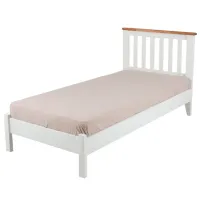 Кровать Trendy Fidan 160 x 200 см / МДФ / Белый