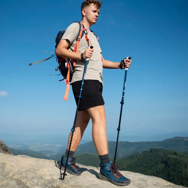 Bețe de trekking Nils TK8601 Aluminiu / 1350 mm photo 6