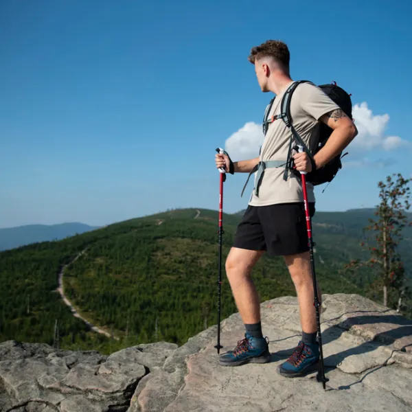 Bețe de trekking Nils TK8601 Aluminiu / 1350 mm photo 7