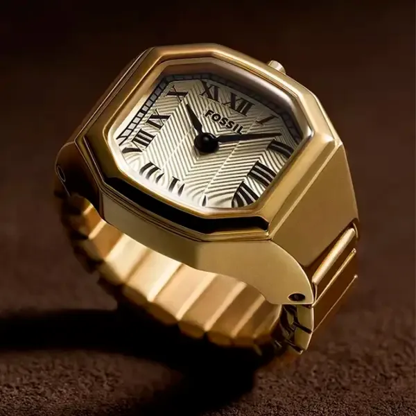 Кольцо с часами для женщин FOSSIL ES5446 Кварцевый / 16 мм photo 5