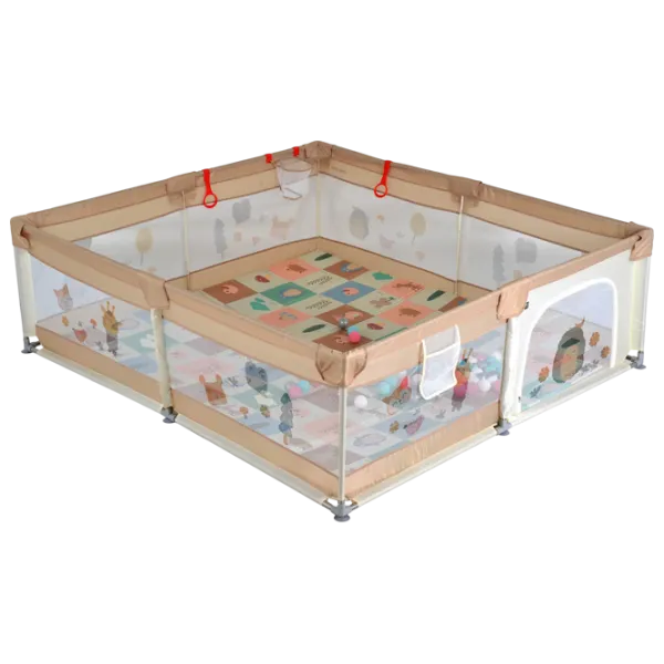 Манеж Moni GameZone 60 balls (MT.229277) 6 месяцев - 4 года / Бежевый photo 1