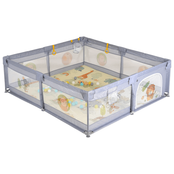 Манеж Moni GameZone 60 balls (MT.229279) 6 месяцев - 4 года / Серый photo 1