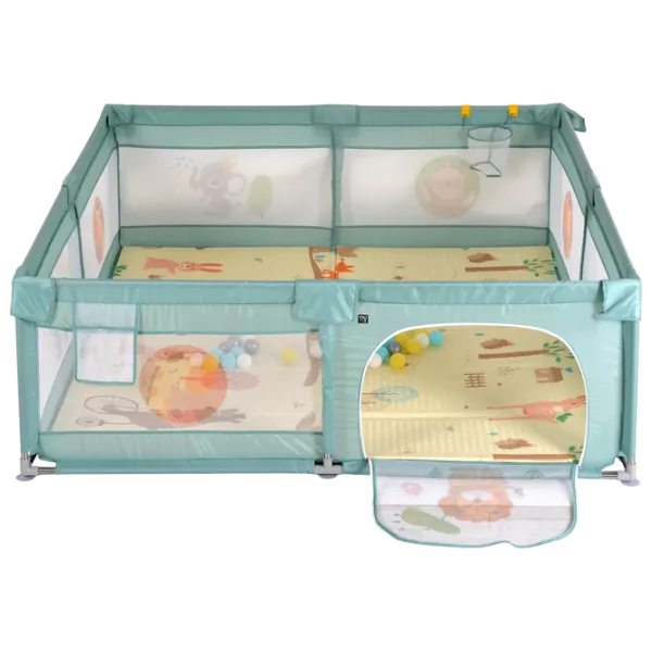 Манеж Moni GameZone 60 balls (MT.229280) 6 месяцев - 4 года / Мятный photo 6