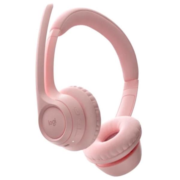 Наушники Logitech Zone 300 Розовый Беспроводные/ Персональный photo 4