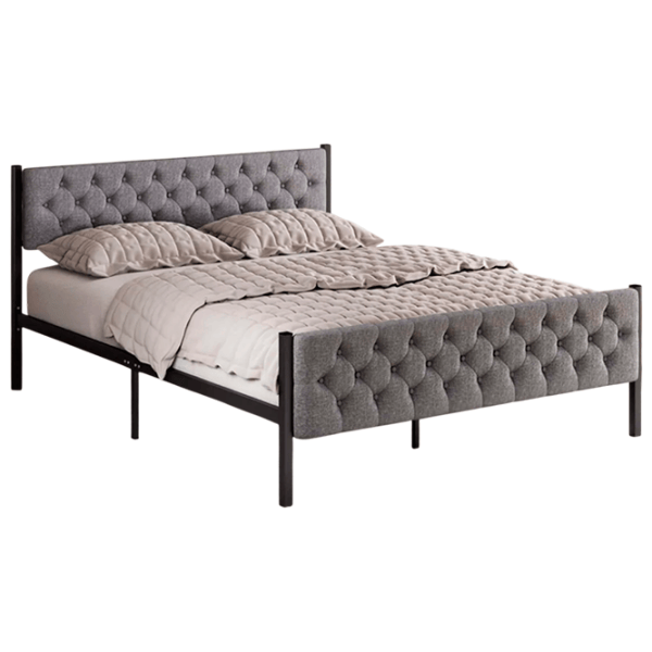 Кровать Trendy Stil 150 x 200 см / Металл / Серый photo 1