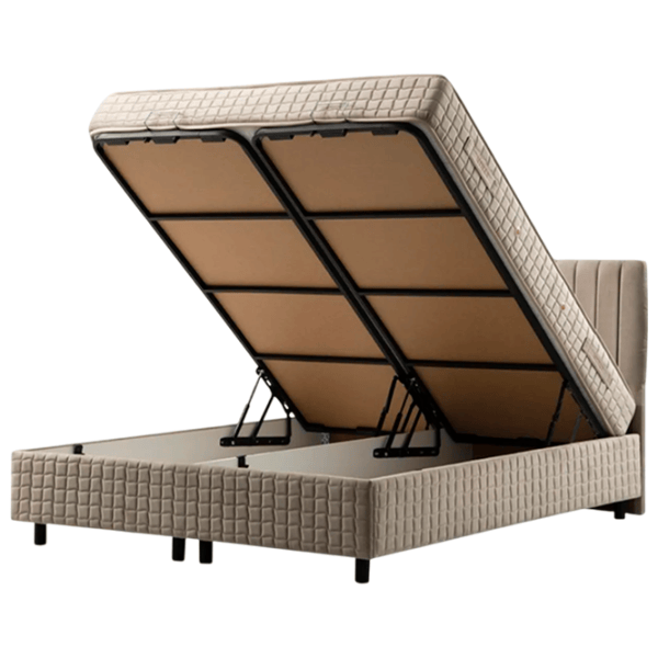 Кровать Trendy Safir 140 x 200 см / ДСП меламин / Коричневый photo 2