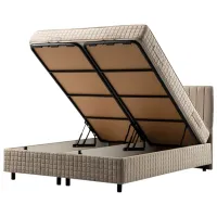 Кровать Trendy Safir 140 x 200 см / ДСП меламин / Коричневый photo 2