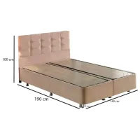Pat Trendy Latte 150 x 200 cm / Oțel / Light Brown photo 10