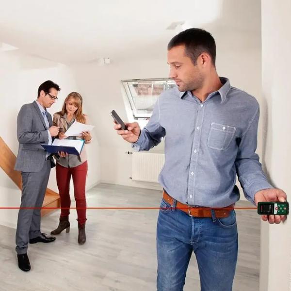 Телеметр Bosch PLR 50 C Батарея / 1 мВт photo 4