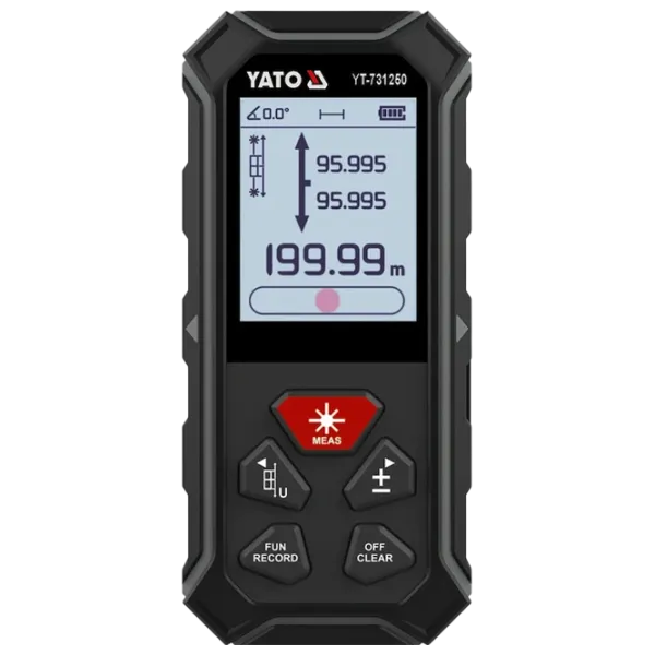 Телеметр Yato YT-731250 Аккумулятор / 1 мВт photo 1