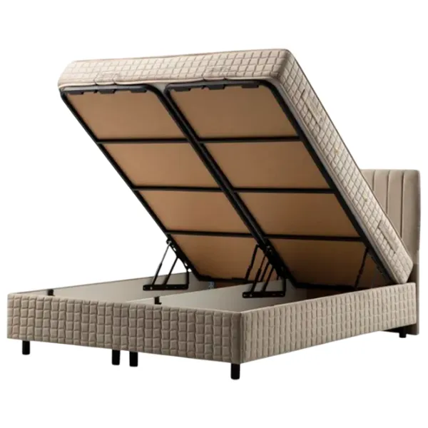 Кровать Trendy Set Safir 140 x 200 см / ДСП меламин / Коричневый photo 2