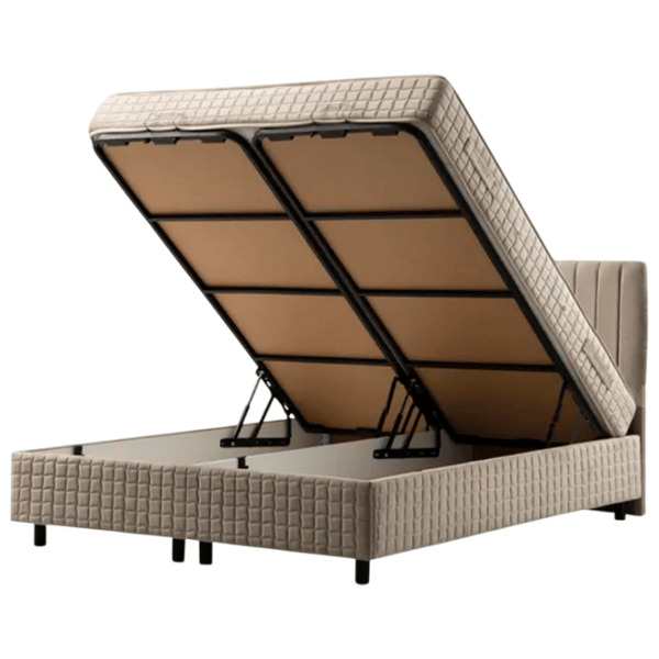 Кровать Trendy Set Safir 140 x 200 см / ДСП меламин / Коричневый photo 2