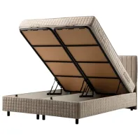 Кровать Trendy Set Safir 140 x 200 см / ДСП меламин / Коричневый photo 2