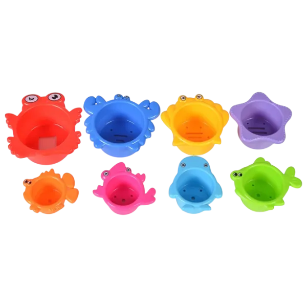 Игрушки для ванной Moni Stacking Cups от 0 месяцев photo 1