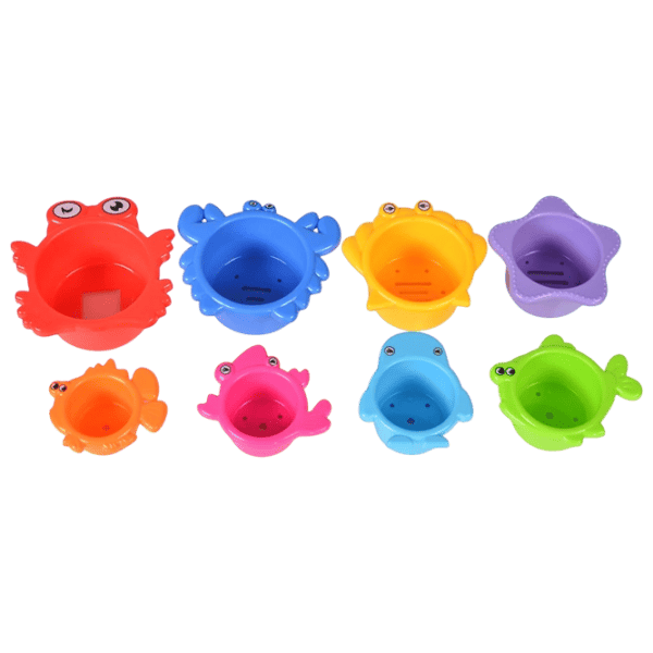 Игрушки для ванной Moni Stacking Cups от 0 месяцев photo 1
