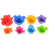 Игрушки для ванной Moni Stacking Cups от 0 месяцев