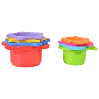 Jucării de baie Moni Stacking Cups de la 0 luni photo 3