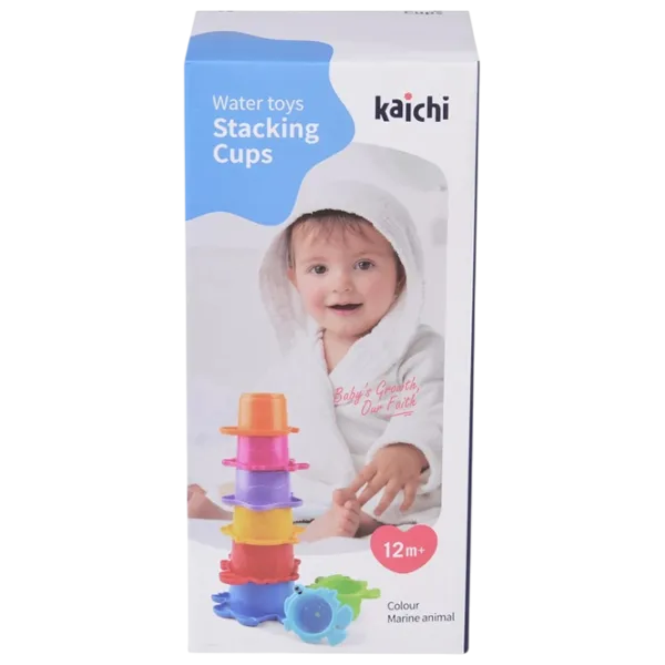 Игрушки для ванной Moni Stacking Cups от 0 месяцев photo 6
