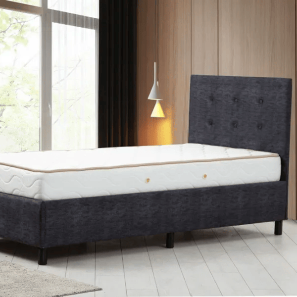Кровать Trendy Set Hira 140 x 200 см / ДСП меламин / Антрацит photo 2