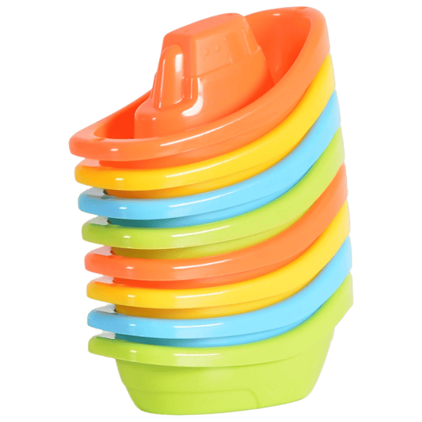 Игрушки для ванной Moni Stacking Boats de la 12 luni photo 3