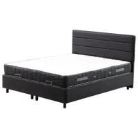 Кровать Trendy Set Motya 150 x 200 см / ДСП меламин / Антрацит