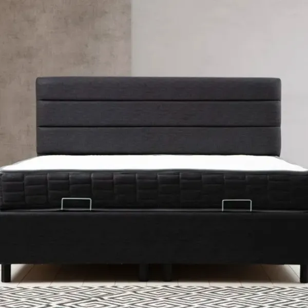 Кровать Trendy Set Motya 150 x 200 см / ДСП меламин / Антрацит photo 4