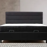 Кровать Trendy Set Motya 150 x 200 см / ДСП меламин / Антрацит photo 4