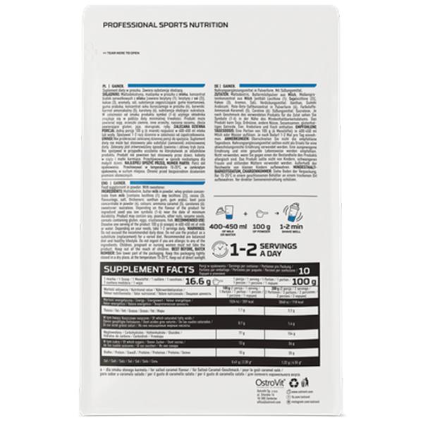 Gainer OstroVit w.chocolate-coconut () 1000 g photo 3
