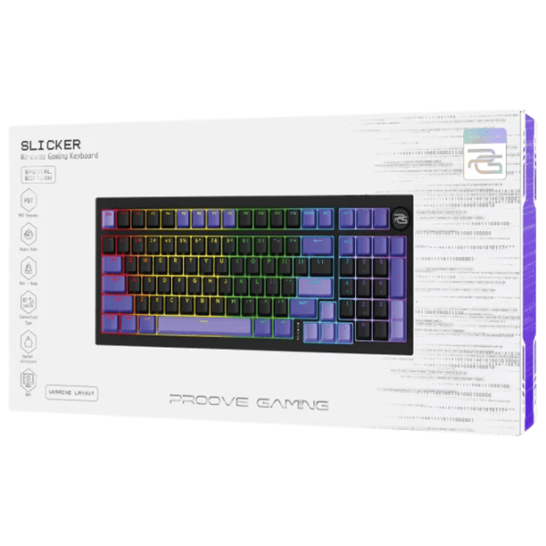 Tastatură Proove Gaming Slicker Special Edition Fără fir / Black photo 7