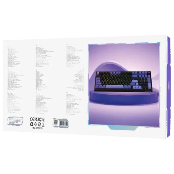 Tastatură Proove Gaming Slicker Special Edition Fără fir / Black photo 8