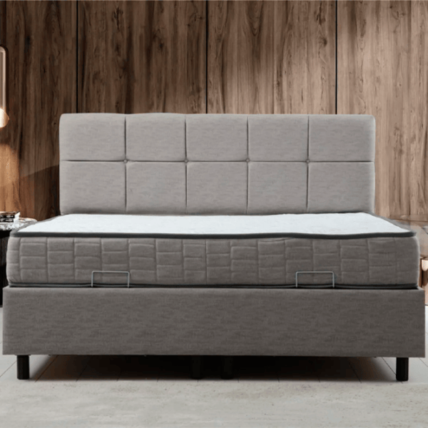 Кровать Trendy Set Vitalia 140 x 200 см / МДФ / Светло Серый photo 5