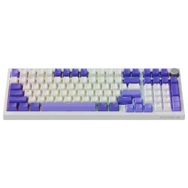 Tastatură Proove Gaming Slicker Special Edition Fără fir / White photo 2