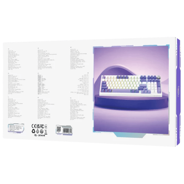 Tastatură Proove Gaming Slicker Special Edition Fără fir / White photo 8