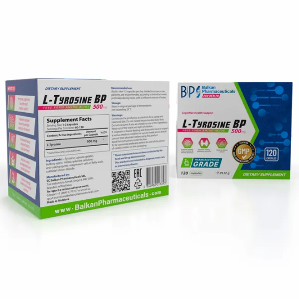 Aminoacizi Balkan Pharmaceuticals L-Tyrosine 120 ()   photo 2
