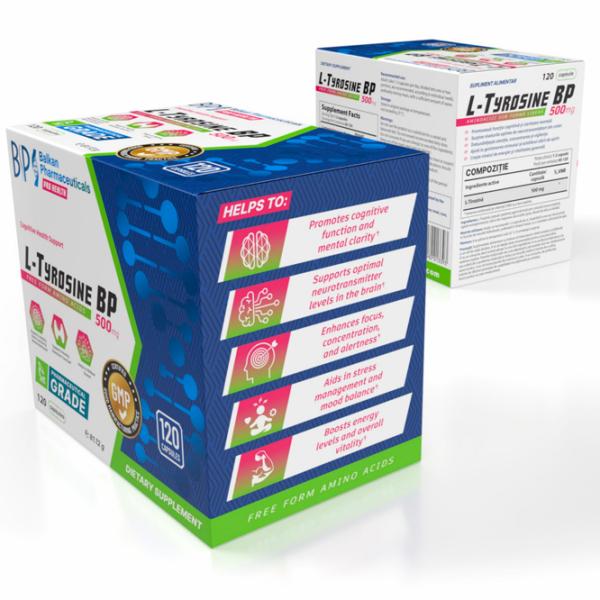 Aminoacizi Balkan Pharmaceuticals L-Tyrosine 120 ()   photo 3