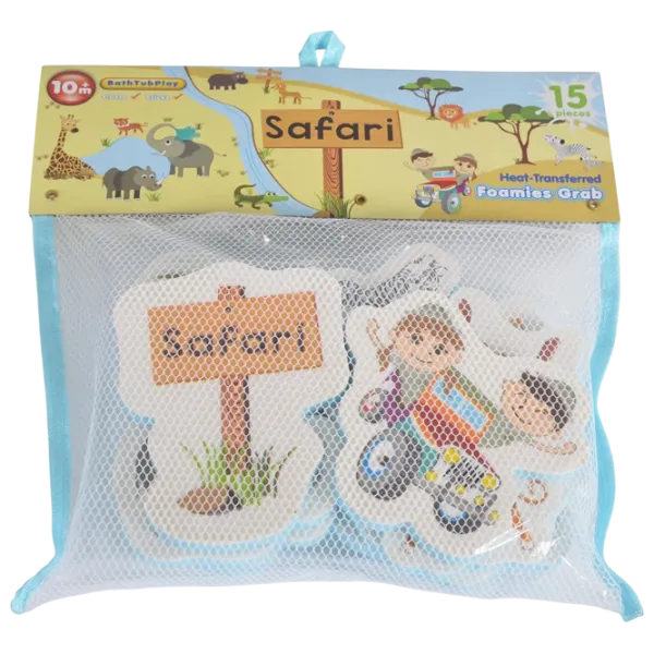 Игрушки для ванной Moni Puzzle Safari от 0 месяцев photo 2