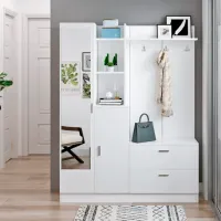 Dulap pentru antreu Trendy Sala Stand DD5 PAL melaminat / White photo 2