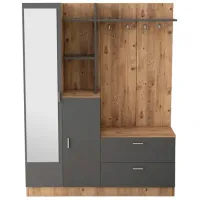 Dulap pentru antreu Trendy Sala Stand DD5 PAL melaminat / Antracit