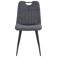 Кухонный стул Fabrik Home KIP Текстиль/ Серый Черный