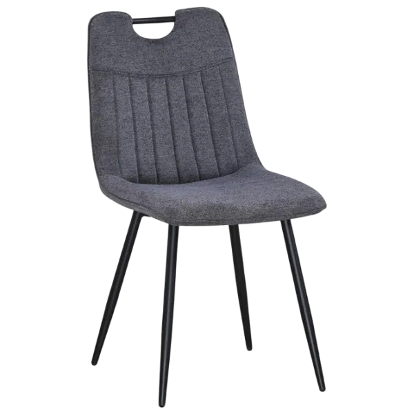 Кухонный стул Fabrik Home KIP Текстиль/ Серый Черный photo 2