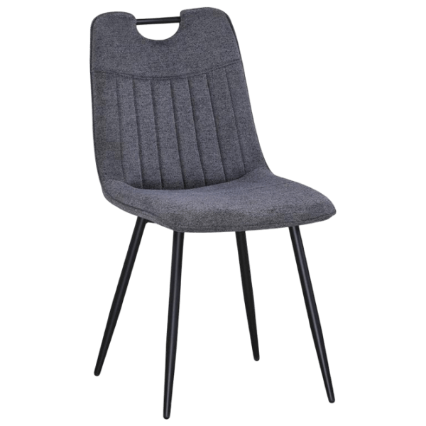 Кухонный стул Fabrik Home KIP Текстиль/ Серый Черный photo 2