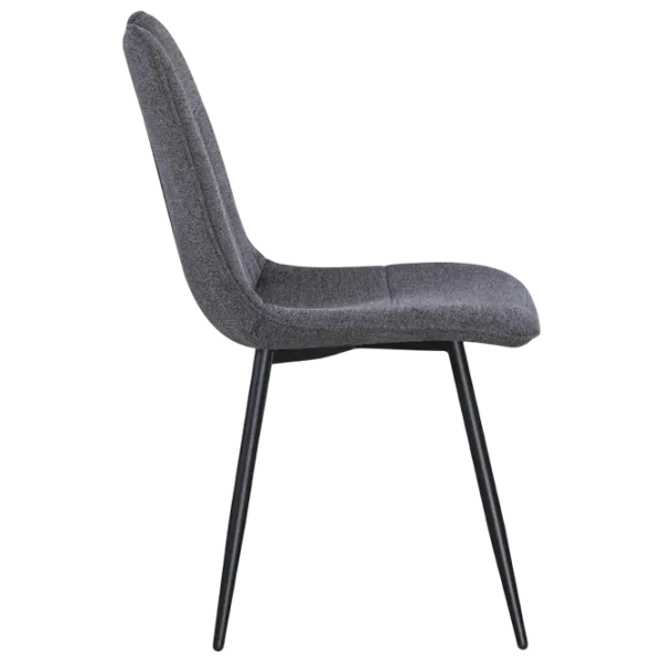 Кухонный стул Fabrik Home KIP Текстиль/ Серый Черный photo 3