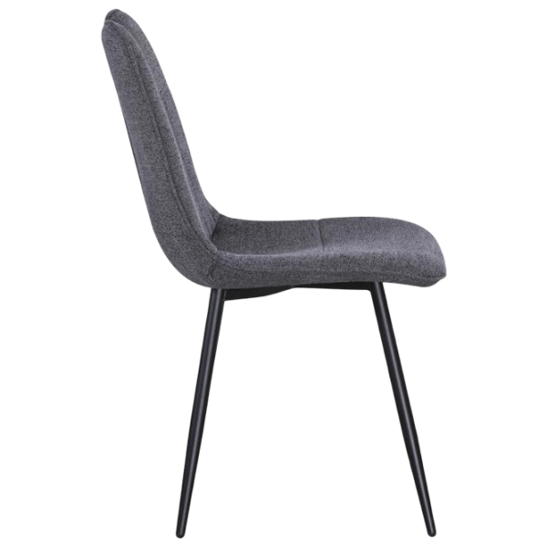 Кухонный стул Fabrik Home KIP Текстиль/ Серый Черный photo 3